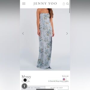 Jenny Yoo Mercy Dress 
Color: Enchanted 
Size: 10